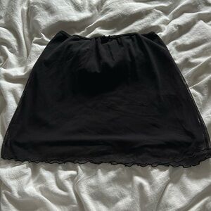 black brandy melville skirt